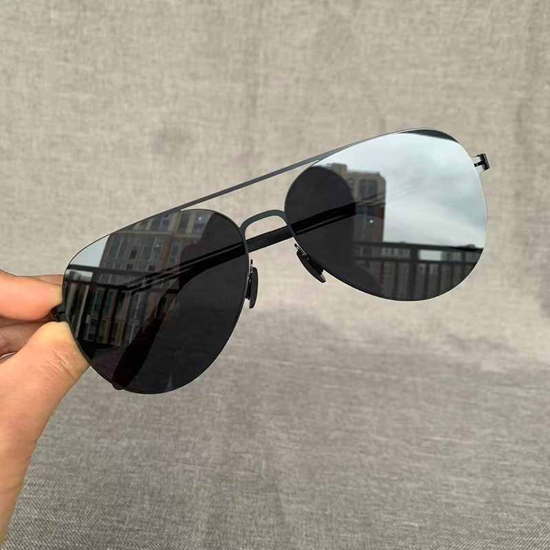 Sunglasses Aviator Polarized - Pilot Mens Sunglasses Stainless Steel HD