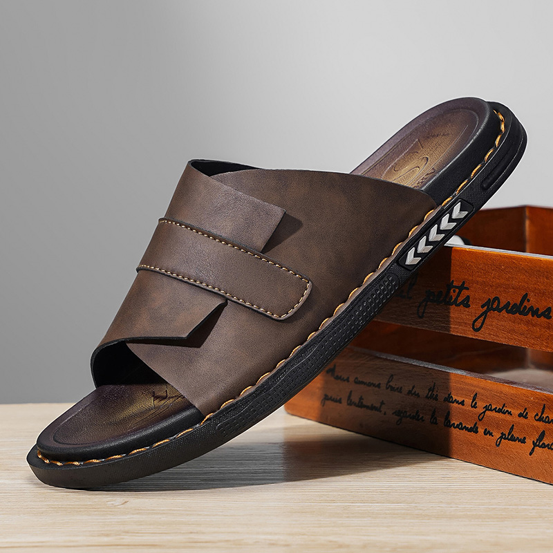 2026 Summer Classic Leather Me - огляд і ціна Flip Flop Leather Men