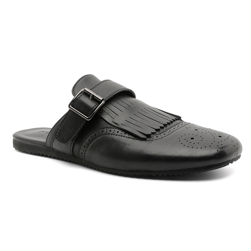Tassel Half Shoes for Men Mule - огляд і ціна Flip Flop Leather Men