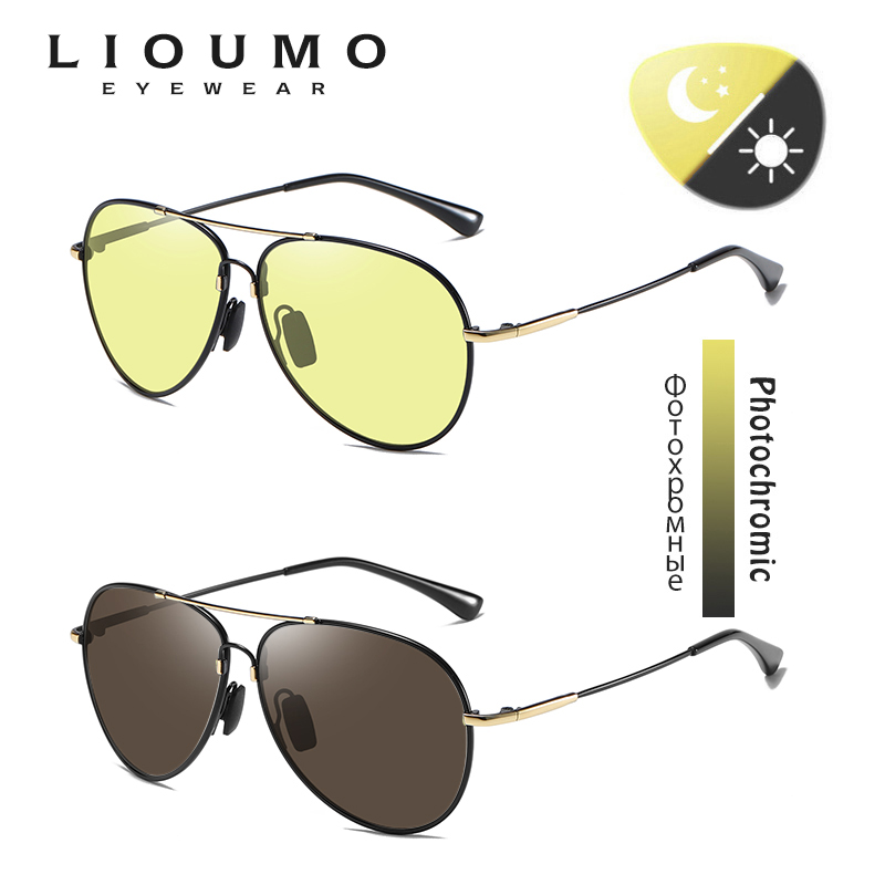 LIOUMO 2026 Aviation Luxury Su - огляд і ціна Sunglasses Aviator Polarized