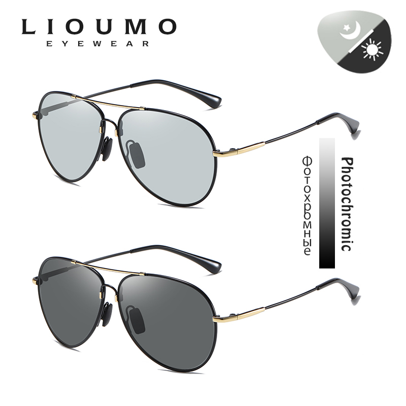 LIOUMO 2026 Aviation Luxury Su - огляд і ціна Sunglasses Aviator Polarized
