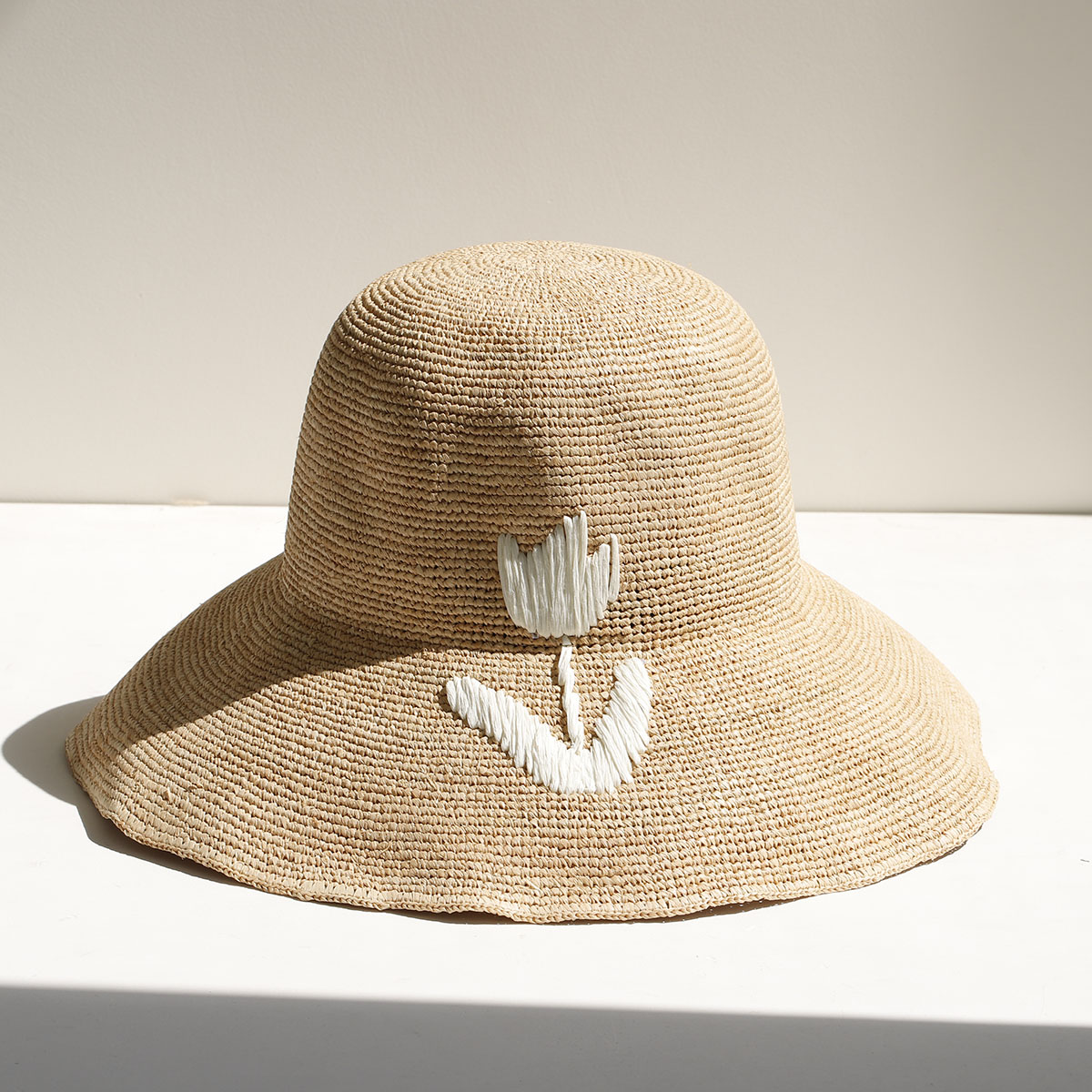2026 Natural Raffia Hand-woven - огляд і ціна Bucket Hat Straw