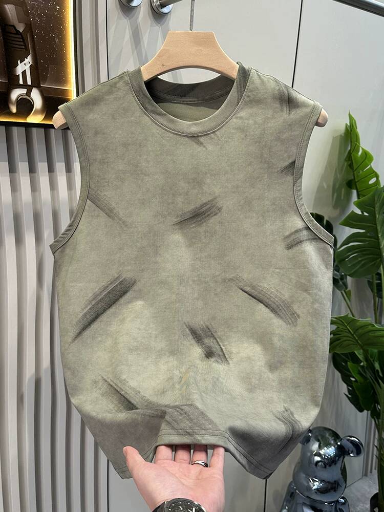 2026 Summer Men Tie Dye Sports - огляд і ціна Tank Top Muscle
