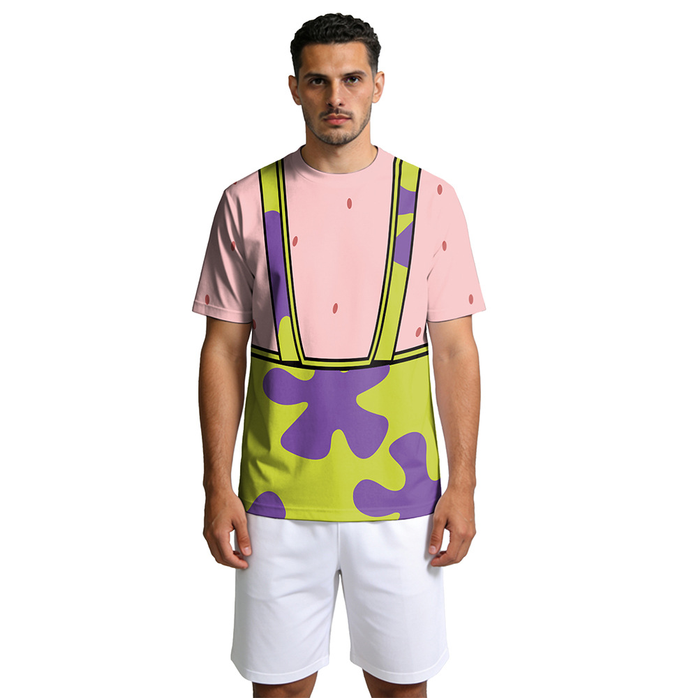 Sponge & Patrick Star Cosplay  - огляд і ціна Tee Graphic Print
